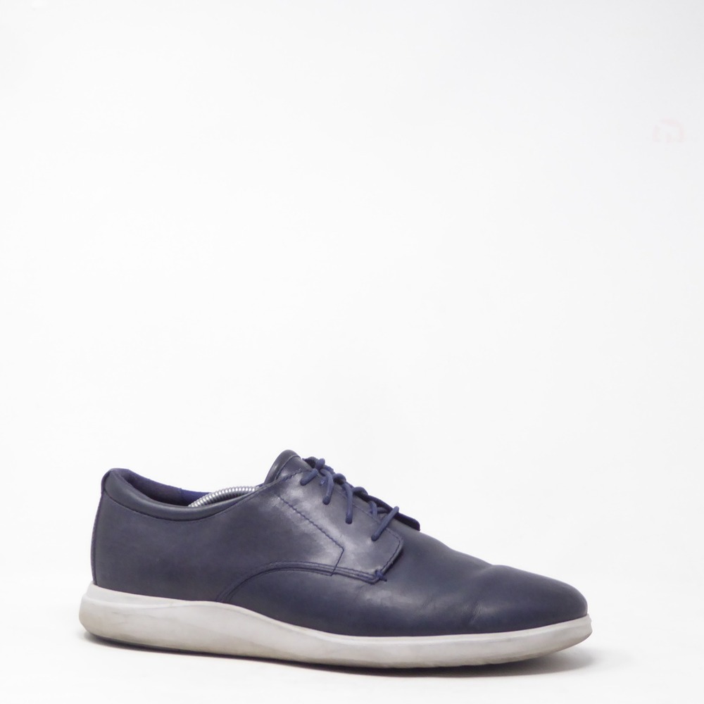 Cole Haan Mens Grand Essex Plus Sneakers Navy Leather C29883 Size 13